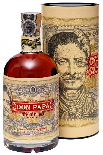 Don Papa Rum 7 Years Old invecchiato 7 anni con astuccio - 700 ml