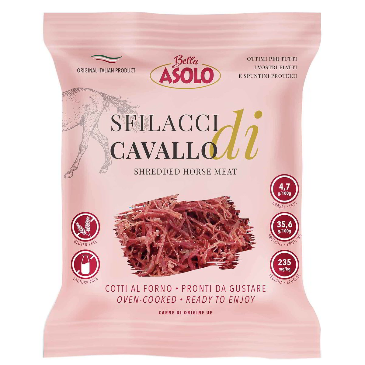 Sfilacci di cavallo gr. 100 - Pacco da 6
