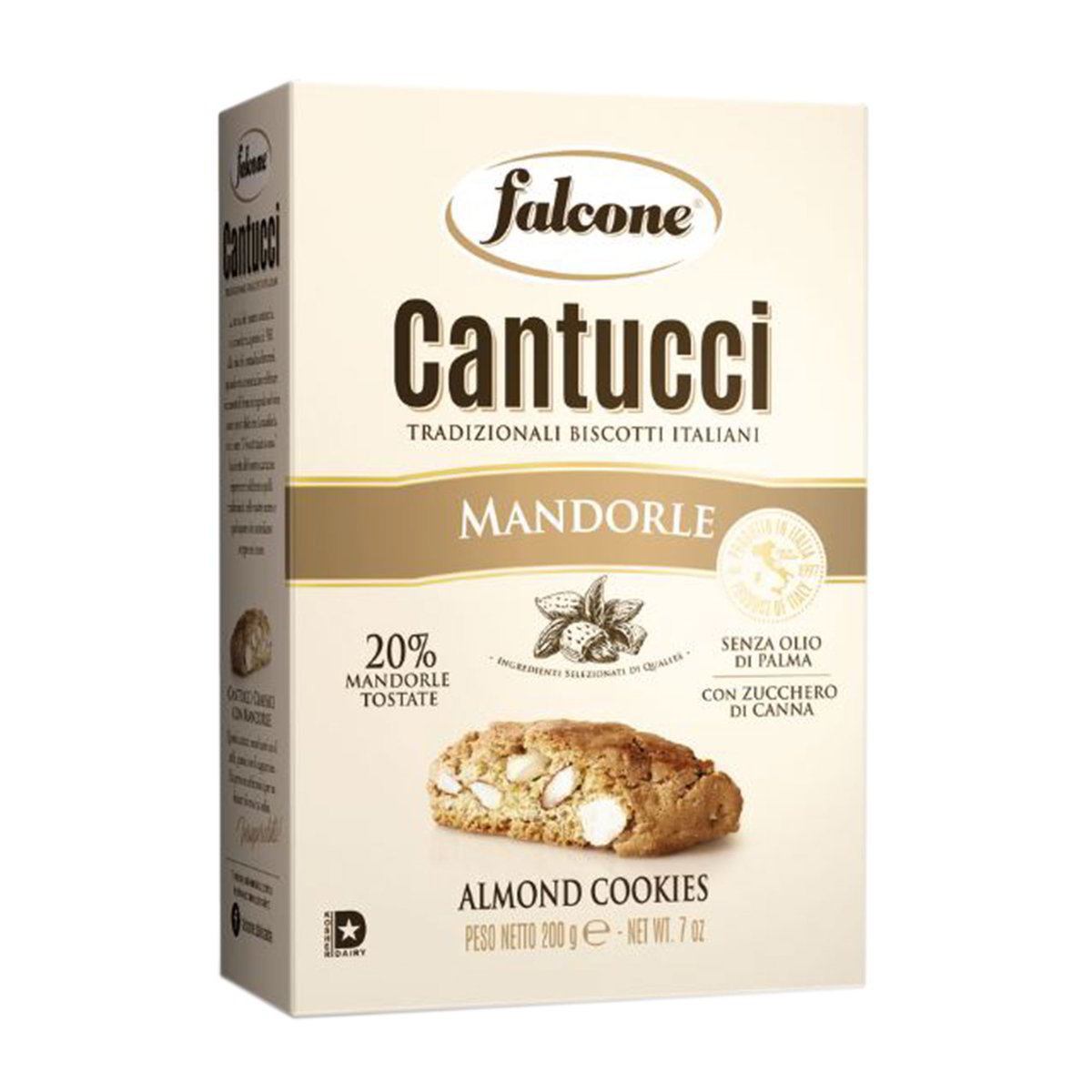 FALCONE CANTUCCINI MAND. gr. 200 - Pacco da 12