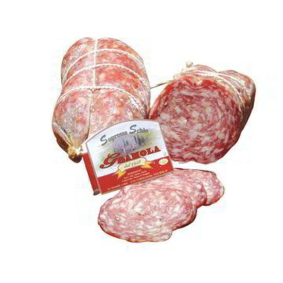 SOPRESA CON AGLIO SALUMI DI SCHIO gr.800 - Pacco da 6