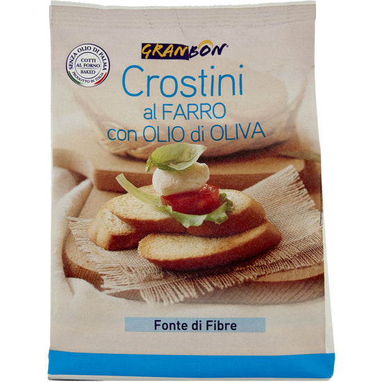 GRANBON CROSTINI FARRO GR.200 - Pacco da 8