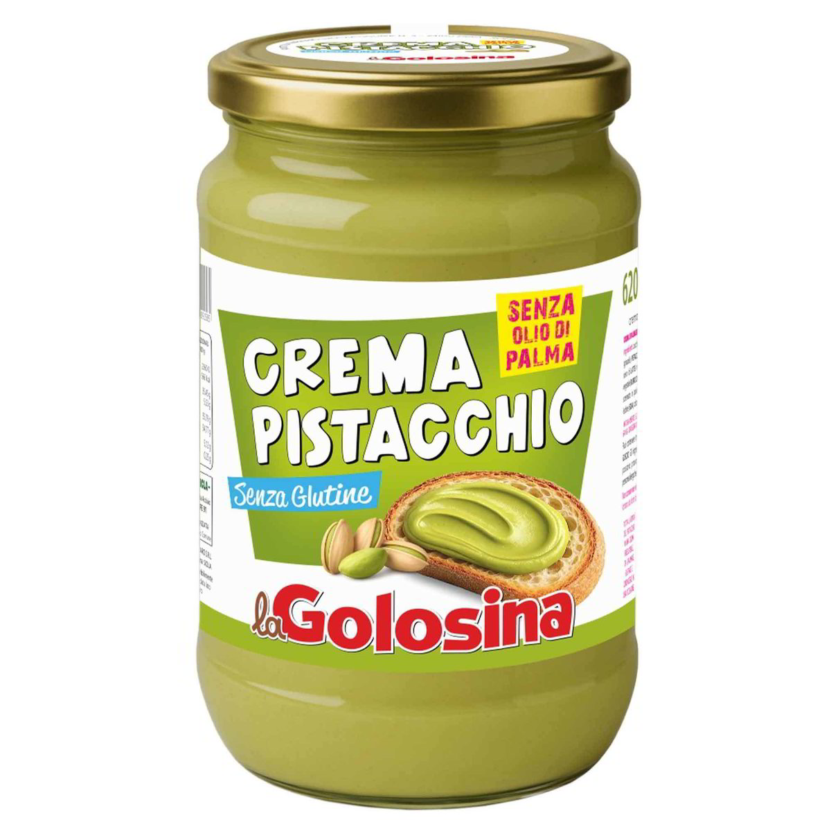GOLOSINA CREMA PISTACCHIO G620 - Pacco da 6