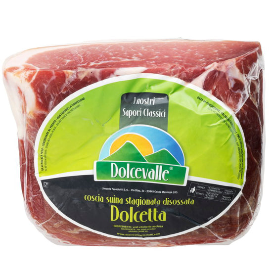 DOLCETTA PROSCIUTTO CRUDO STAGIONATO  kg 3 - Pacco da 2