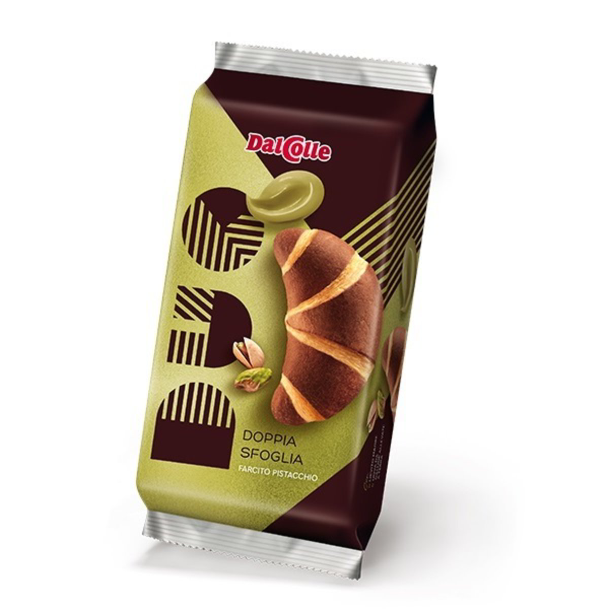 CROISSANT DUO PISTACCHIO DAL COLLE GR.250 - Pacco da 8