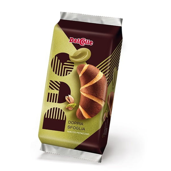 CROISSANT DUO PISTACCHIO DAL COLLE GR.250 - Pacco da 8