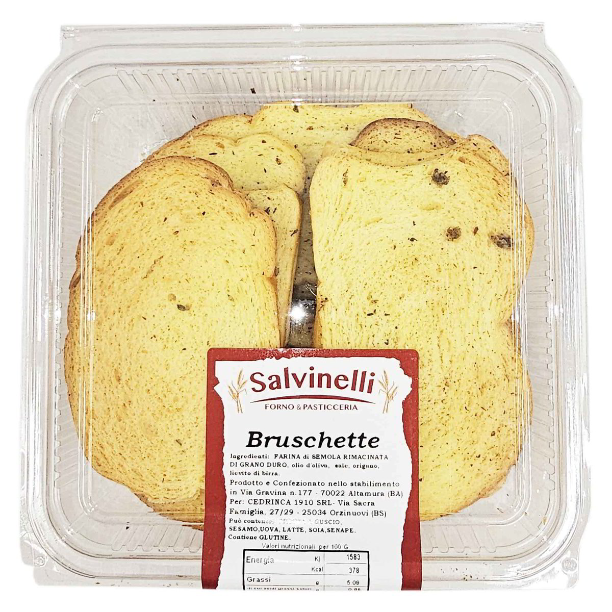 SALVIN.CROSTINI ALTAMURA GR200 - Pacco da 12