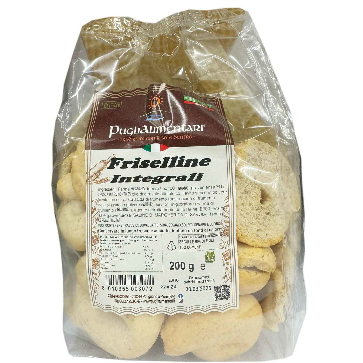PUGLIA FRISELLINE INT. GR.200 - Pacco da 16