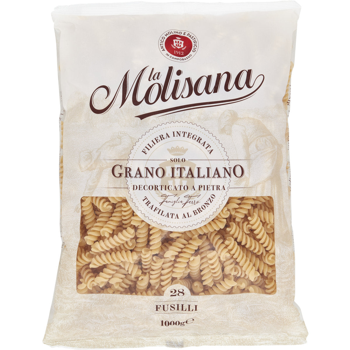 LA MOLISANA FUSILLI N28 KG.1 - Pacco da 12