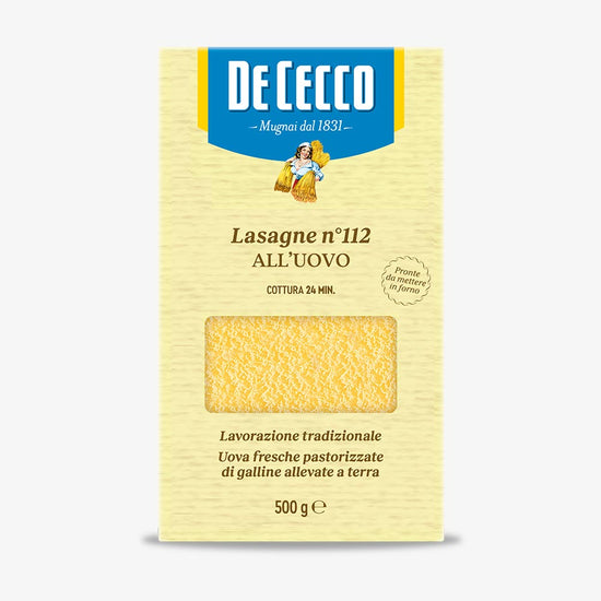 DE CECCO LASAGNE UOVO G500 - Pacco da 12