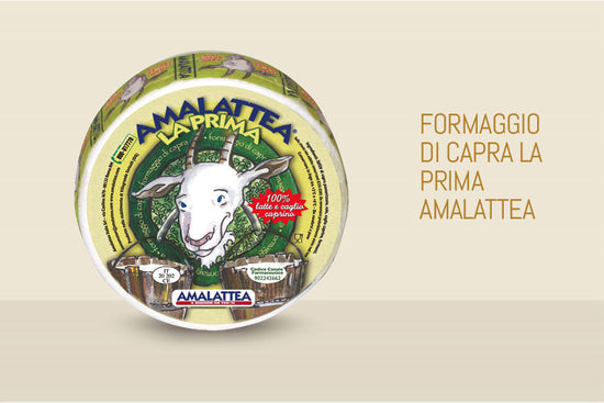 CACIOTTA DI CAPRA LA PRIMA AMALATTEA gr. 300 - Pacco singolo