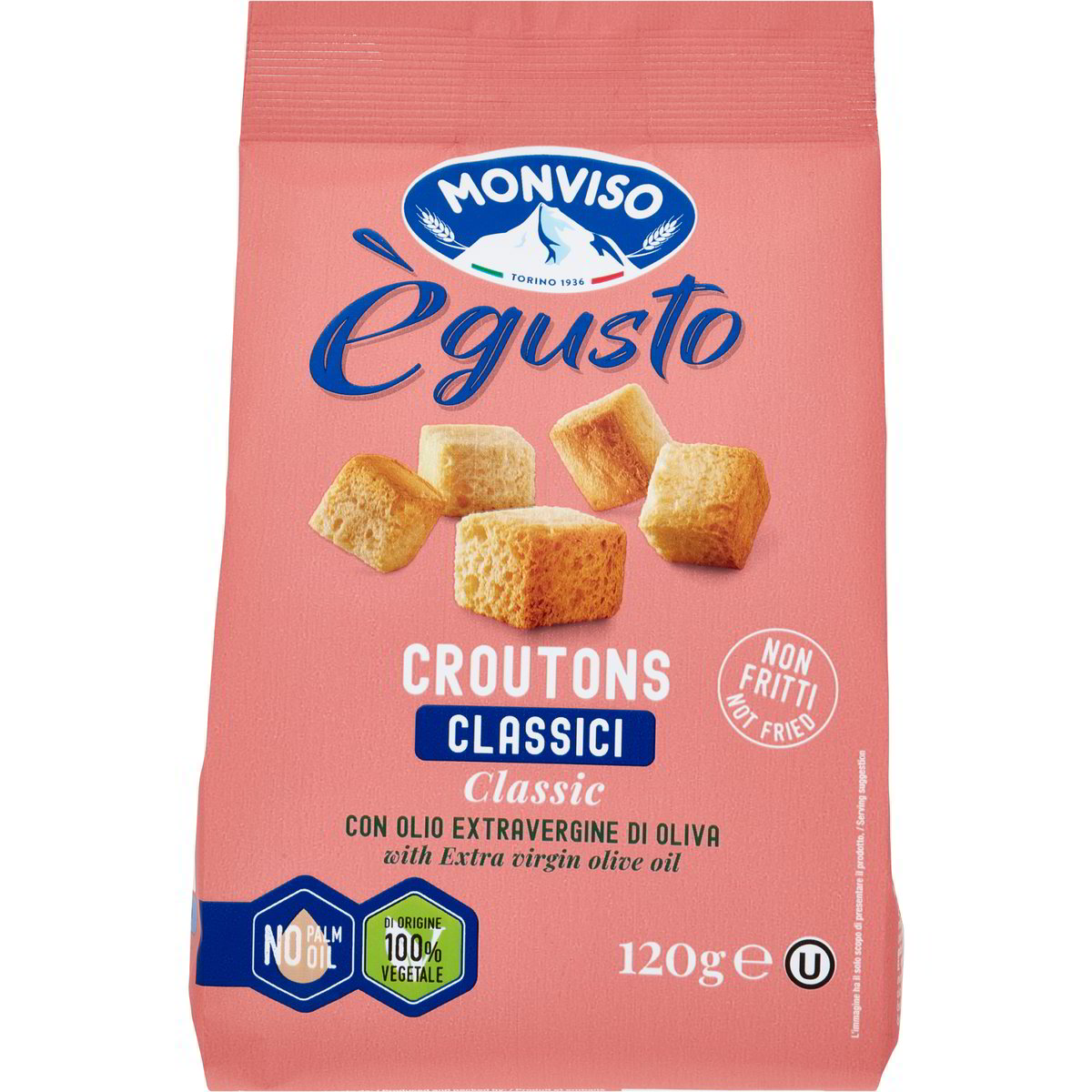 MONVISO CROSTINI CROUTON GR120 - Pacco da 10