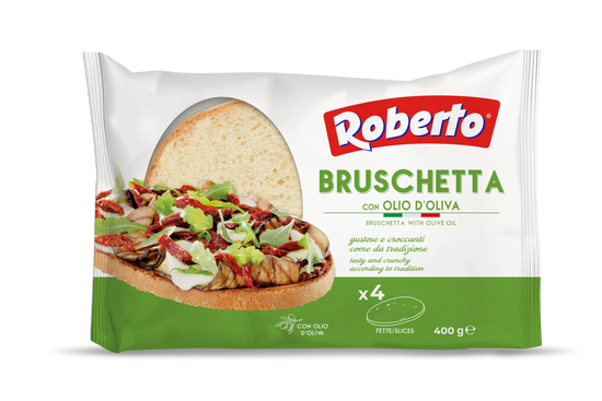 BRUSCHETTA ROBERTO GR.400 - Pacco da 8