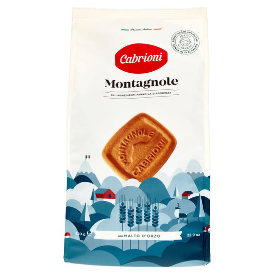 CABRIONI BISCOTTI MONTAGN. gr 650 - Pacco da 8