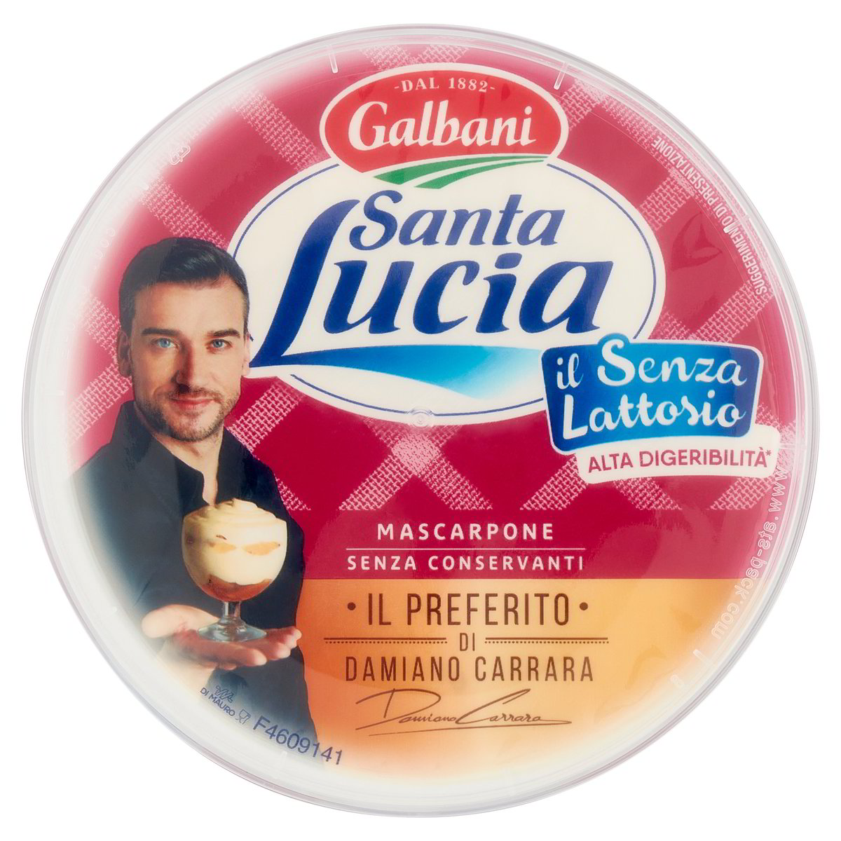 MASCARPONE SENZA LATTOSIO SANTA LUCIA GALBANI gr. 250 - Pacco singolo