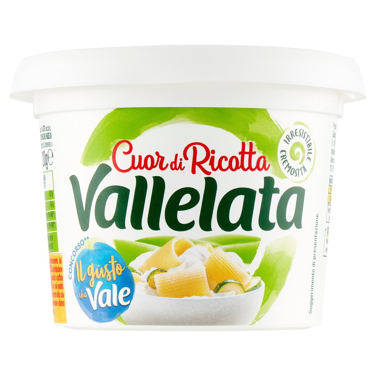 CUOR DI RICOTTA VALLELATA gr. 230 - Pacco da 6
