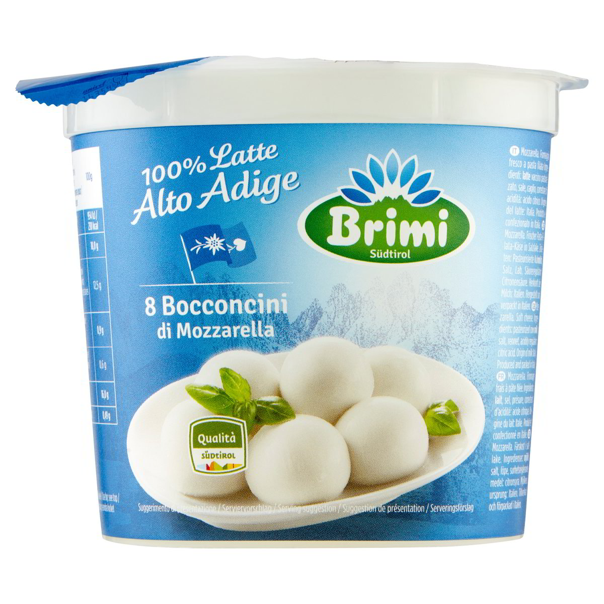 Bocconcini di mozzarella Brimi gr 200 - Pacco da 6
