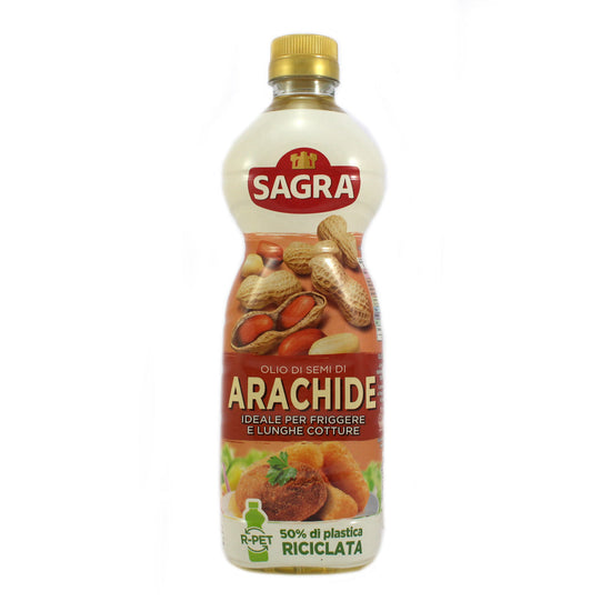OLIO ARACHIDE SAGRA PET LT.1 - Pacco da 12