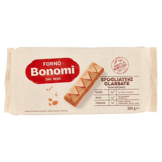 BONOMI SFOGLIATINE GLASS.GR200 - Pacco da 15