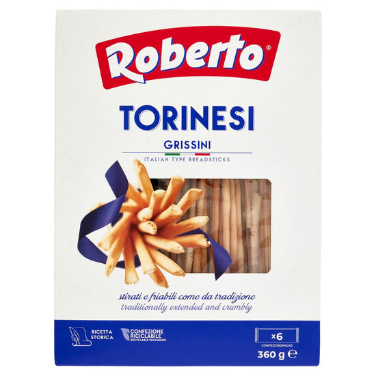 GRISSINI TORINESI ROBERTO G360 - Pacco da 12