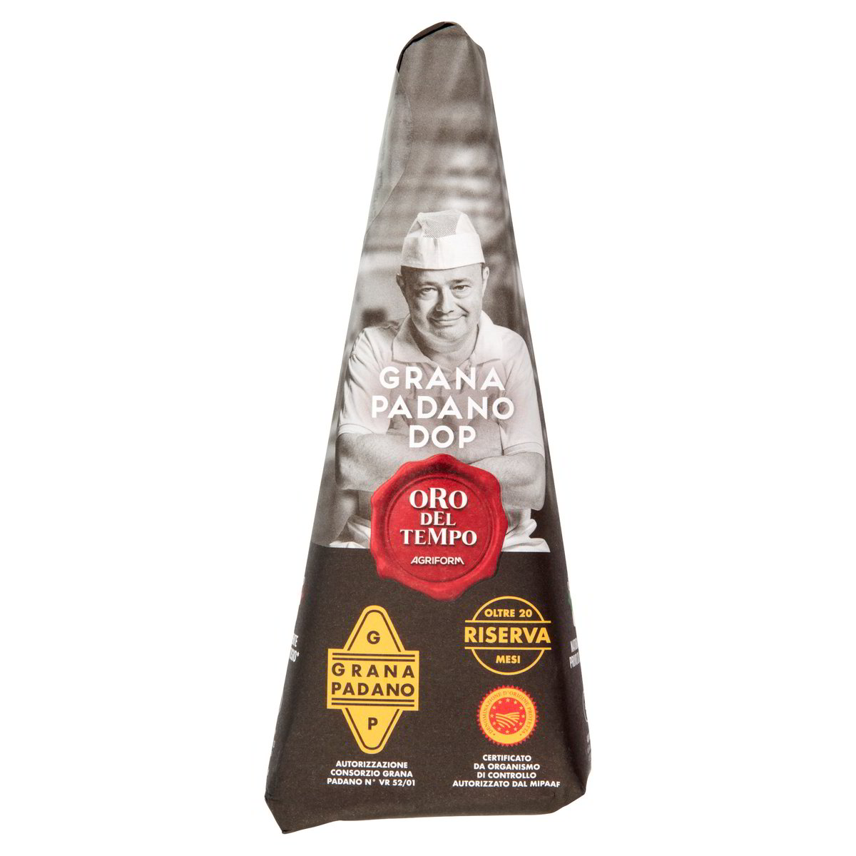 GRANA PADANO ORO DEL TEMPO gr. 200 - Pacco da 6