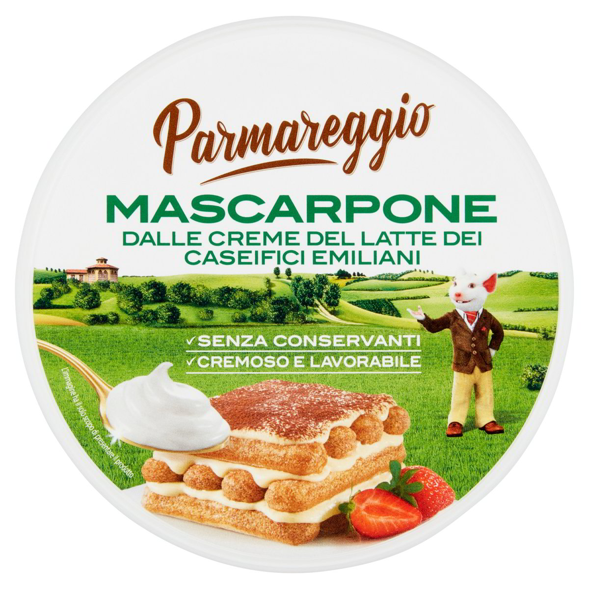 MASCARPONE PARMAREGGIO gr. 500  - Pacco singolo