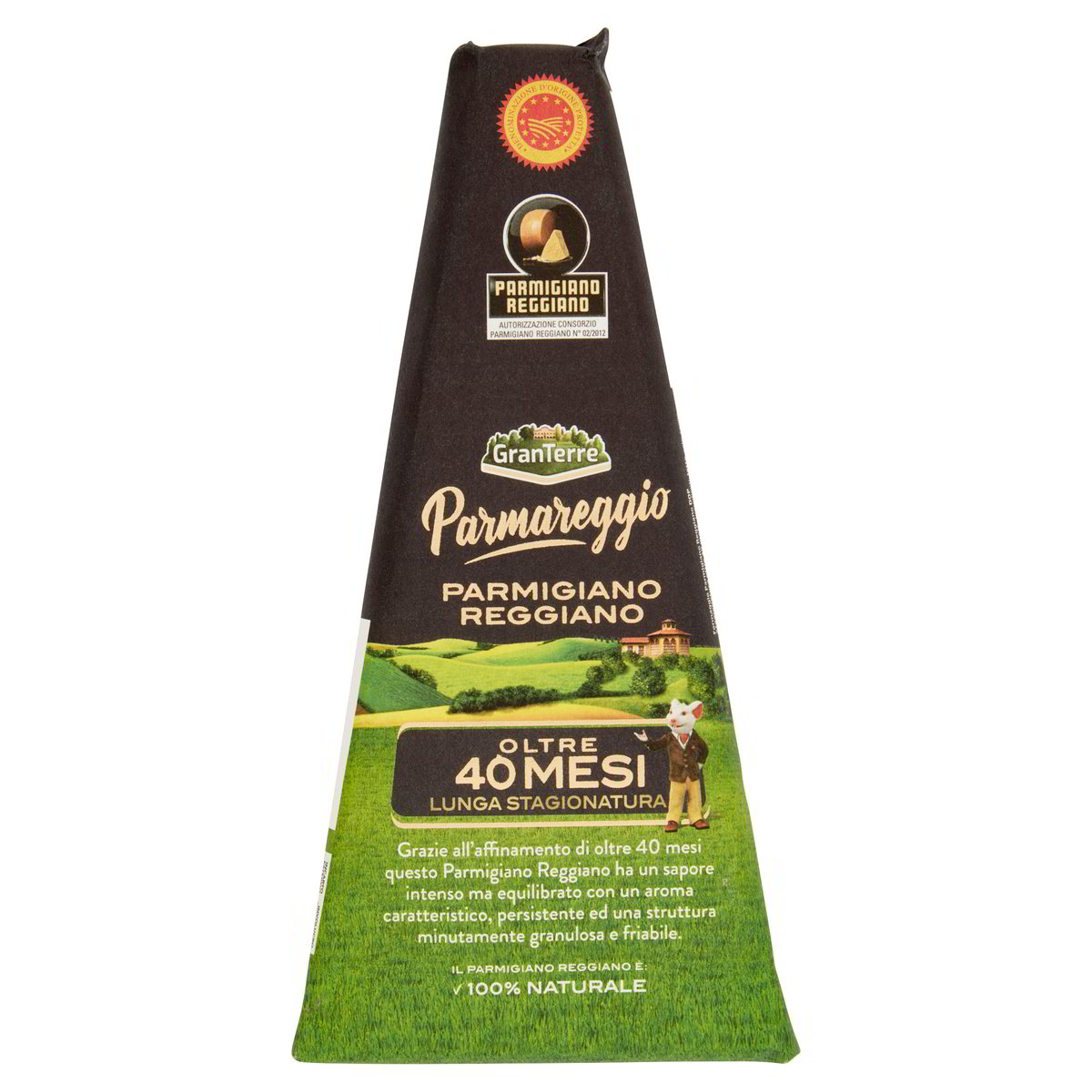 PARMIGIANO REGGIANO STAGIONATO OLTRE 40 MESI gr. 200 - Pacco singolo