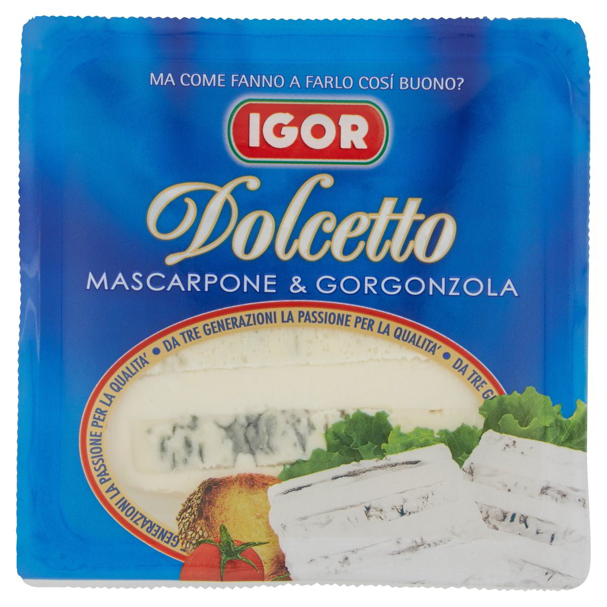 DOLCETTO MASCARPONE & GORGONZOLA IGOR gr. 200 - Pacco singolo