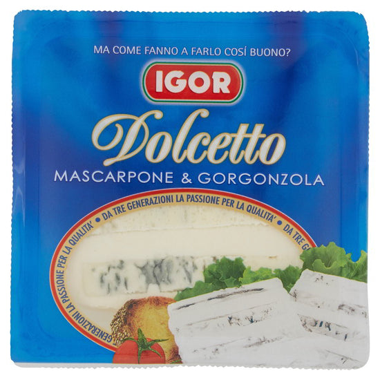 DOLCETTO MASCARPONE & GORGONZOLA IGOR gr. 200 - Pacco singolo