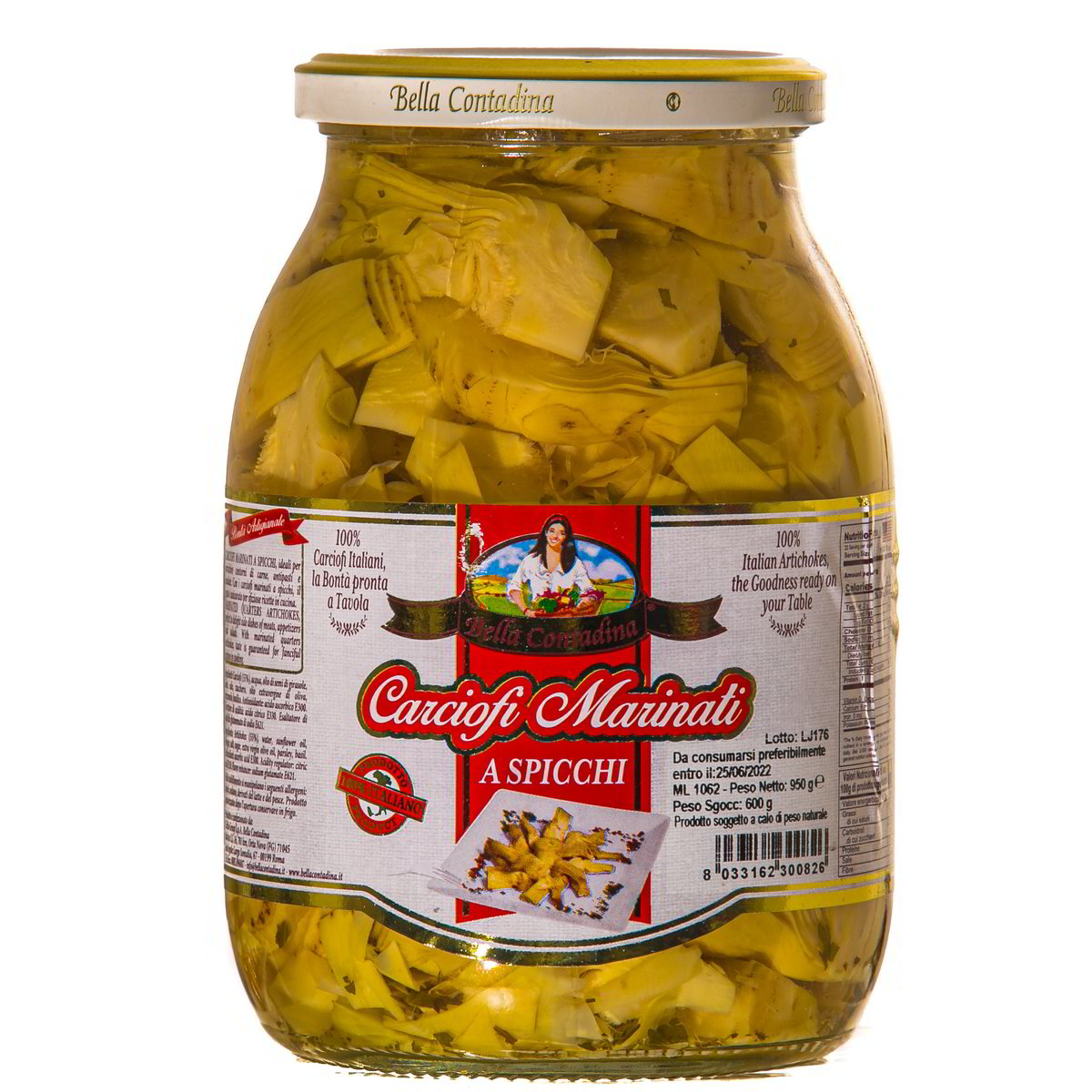 B.CONT.SPICCHI CARCIOFO ML1062 - Pacco da 6