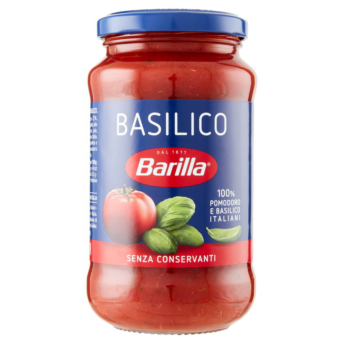 BARILLA SUGO BASILICO GR.400 - Pacco da 6