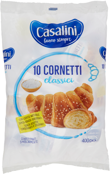 CASALINI CROISSANT SACC.GR.400 - Pacco da 9