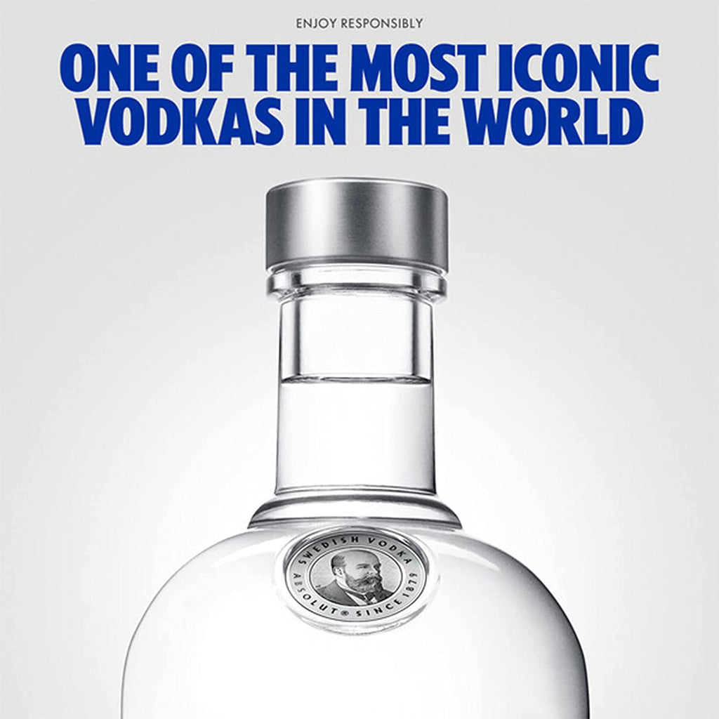 Absolut Vodka, 1Lt - pacco da 6