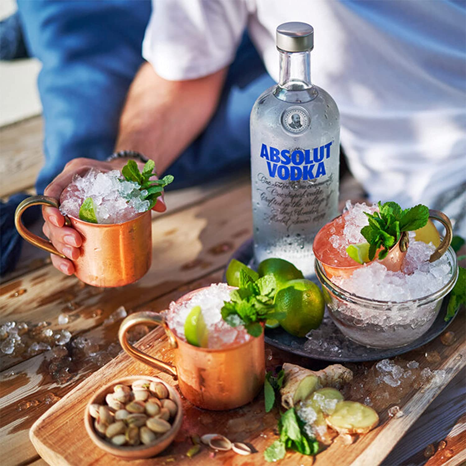 Absolut Vodka, 1Lt - pacco da 6