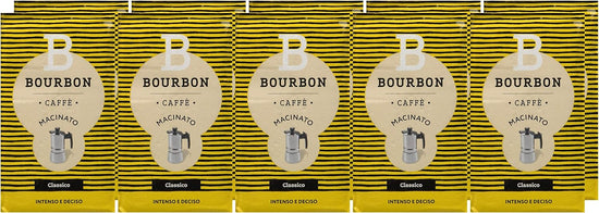 Bourbon CAFFE MACINATO - 10 Confezioni da 250 g [2.5 Kg]