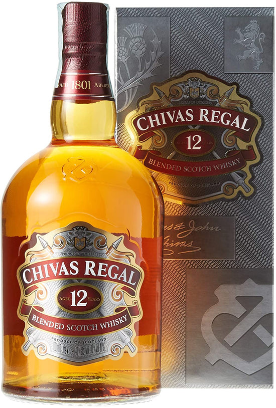 Chivas Regal 12 Y - 1 L - pacco da 4