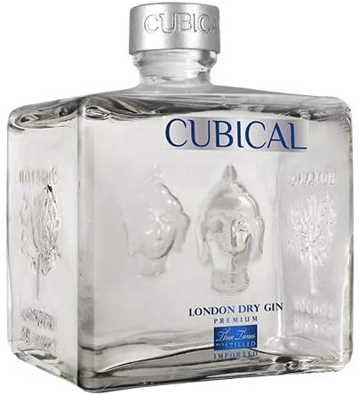 Cubical London Dry Gin Premium alc. 40% vol, 700 ml - pacco da 4