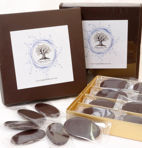 Cioccolato Fondente 61% con Estratto di Foglie di Olivo