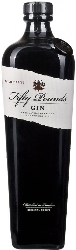 Thames Destillers Gin Fifty Pounds - 700 ml - pacco da 6