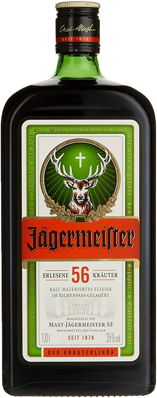 Jägermeister 35% Vol. 1L - 1000 ml - Pacco singolo