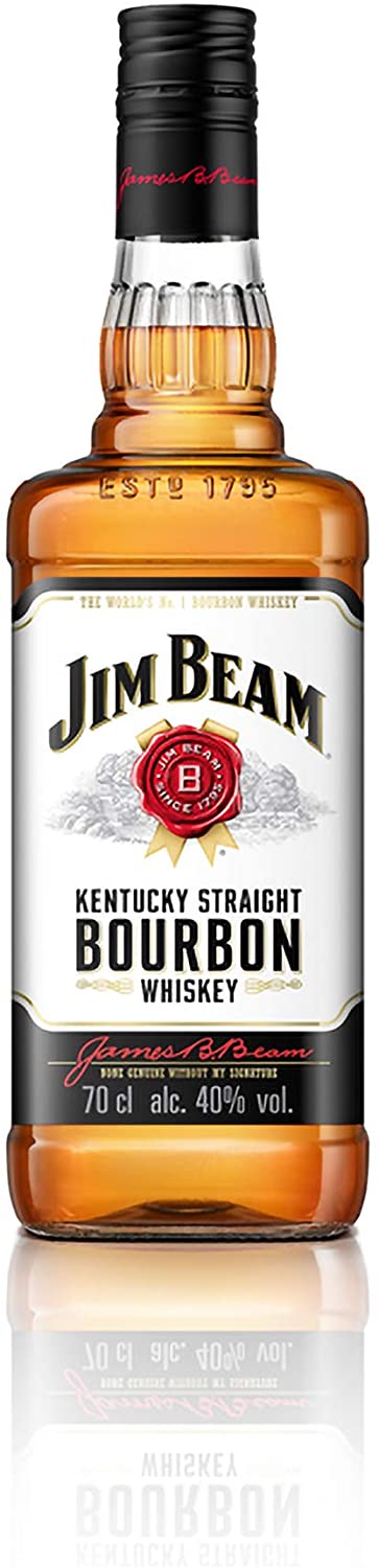 Jim Beam Bourbon Whisky - 1 Lt - Pacco singolo