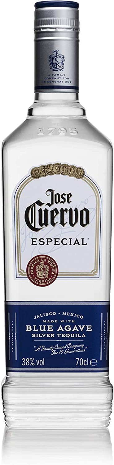 Jose Cuervo Especial Silver - Tequila bianco non invecchiato - pacco da 6