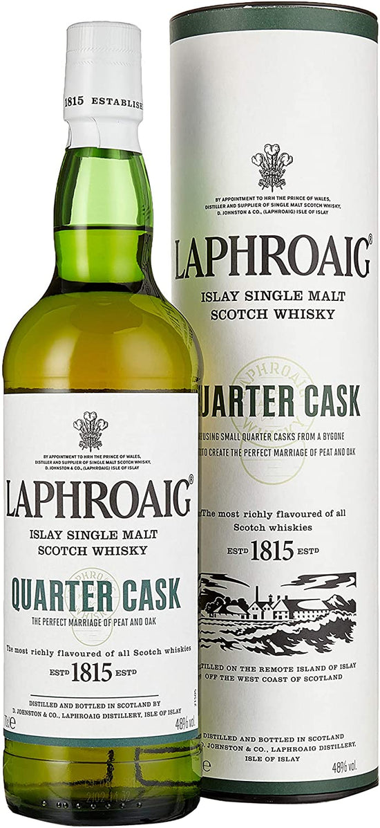 Laphroaig Whisky Quarter Cask 70cl - pacco da 4