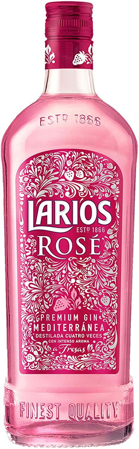 Larios Gin Rosé - 700 ml - pacco da 6