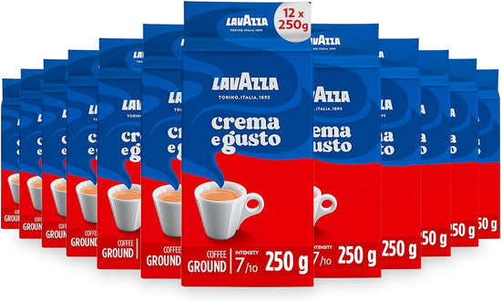 Caffè Macinato Crema e Gusto Classico 12x250 gr - Lavazza