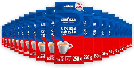 Lavazza Crema e Gusto – Miscela, confezione da 20 (20 x 250 g)