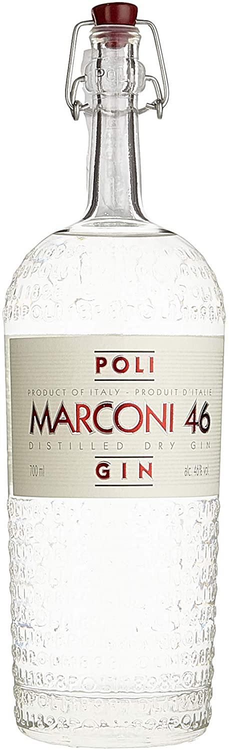 Marconi 46 Gin Poli Gin - 70 ml - pacco da 6