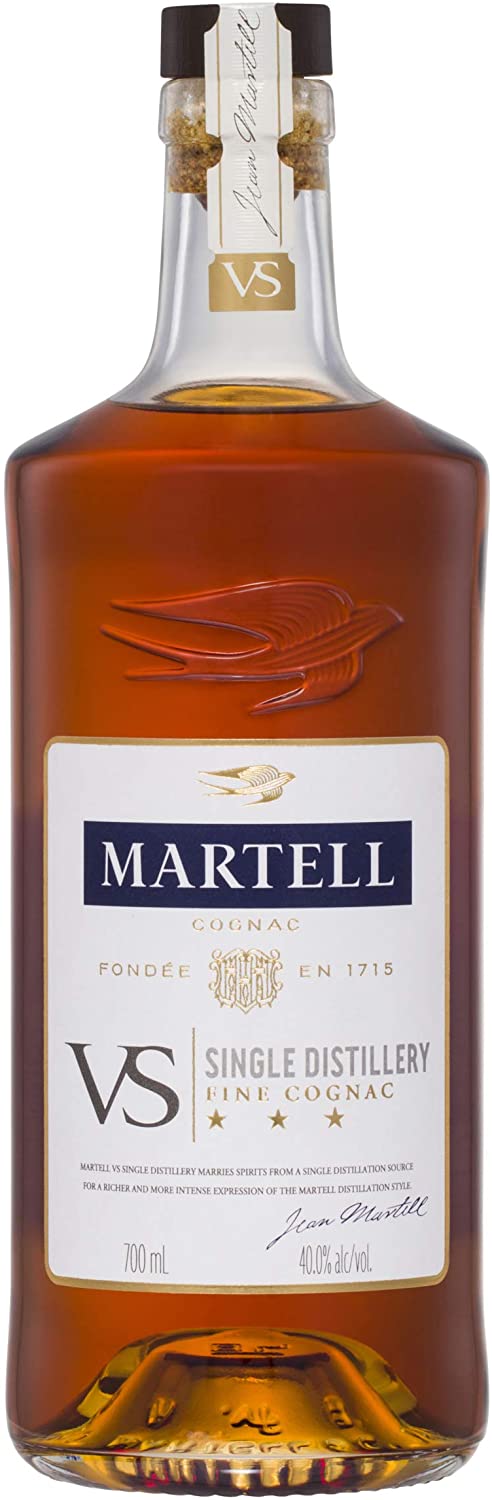 Martell V.S. Fine Cognac 1715 - pacco da 6
