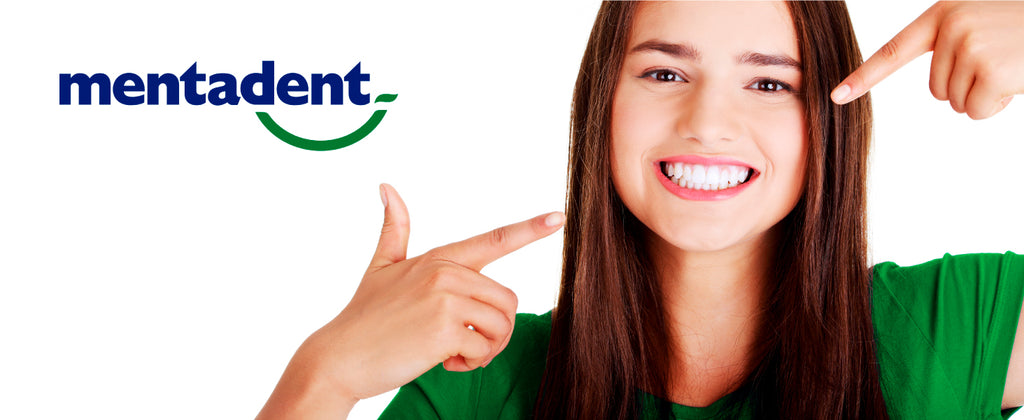 20 x Mentadent Microgranuli Dentifricio Pulizia Interdentale Profonda - 20 Flaconi da 75 ml ognuno