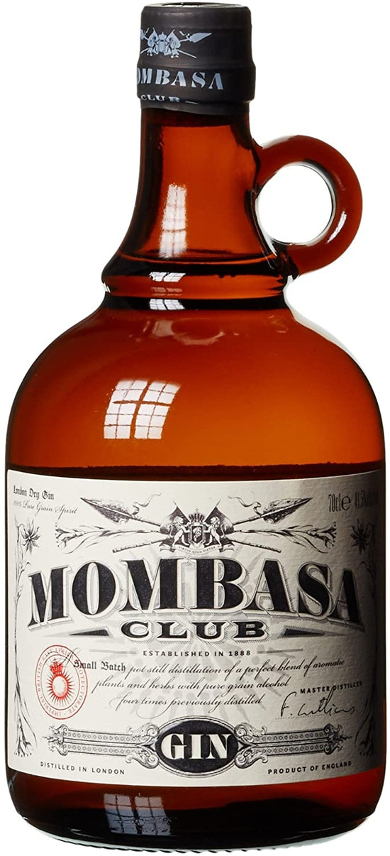 Mombasa Club London Dry Premium Gin (1 x 0,7 l) - pacco da 6