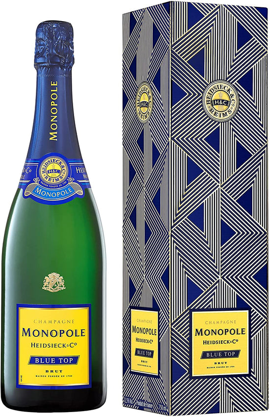 Heidsieck Monopole Blue Top Vino Spumante - 700 ml - pacco da 4